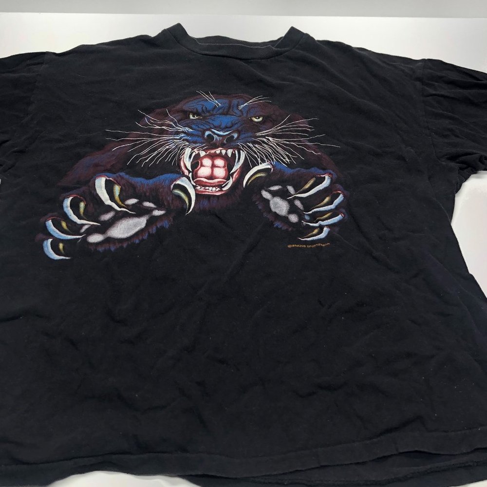 Vintage Caribbean Dream Panther Men's T Shirt Size XL Single Stitched